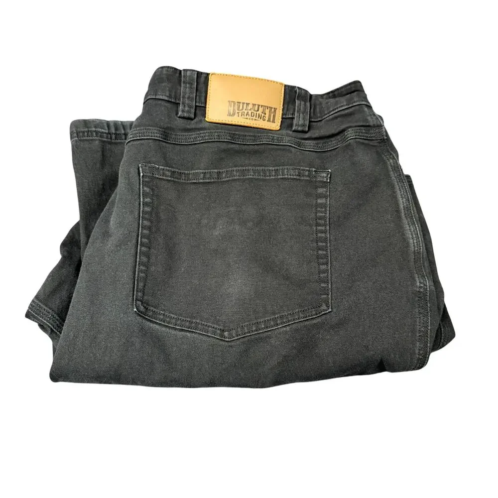 Southpole Jeans Mens 36 (35x29 ACTUAL) Black Relax Fit Straight Denim HEMMED‎